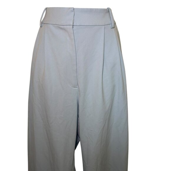 Favorite Daughter The Favorite Pant Sky Blue Wide Leg Trousers Size 10 - Picture 5 of 6